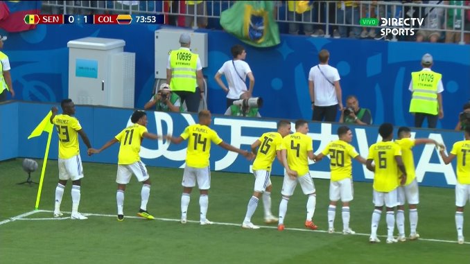 Celebración Selección Colombia