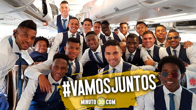 Así vuela la ilusión colombiana a tierras rusas 1 seleccion colombia vamos juntos