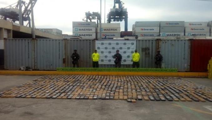 En cajas de fruta, así pretendían enviar a Europa una tonelada de cocaína