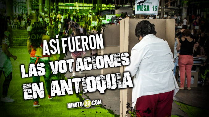 Así votó Antioquia donde Iván Duque obtuvo el 72, 55 % de votos