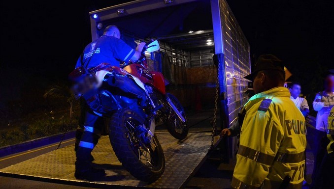 201 comparendos tras operativo contra piques ilegales en Las Palmas