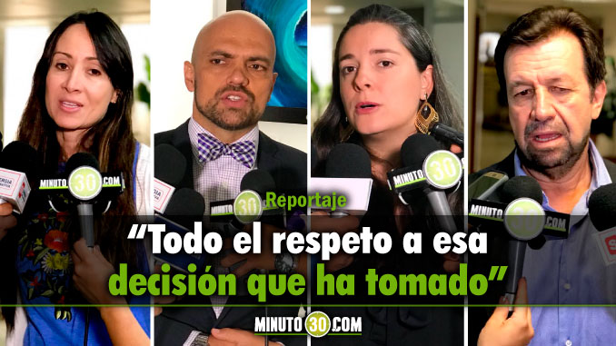 Así reaccionaron corporados antioqueños al anuncio del expresidente Uribe