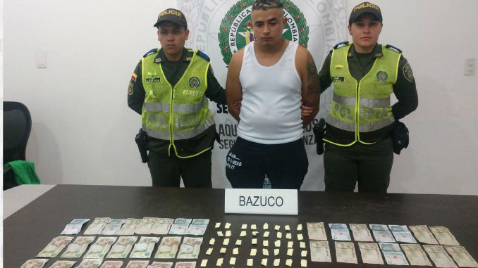 En flagrancia los cogieron con abundante droga en el Centro de Medellín 3 Capturados_Candelaria_2