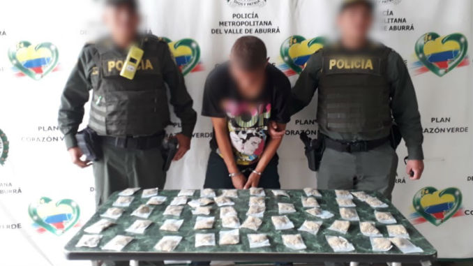 FOTOS: Armas, marihuana incautada y jíbaros capturados arrojaron procedimientos en Itagüí 5 Capturados_Itagui_3