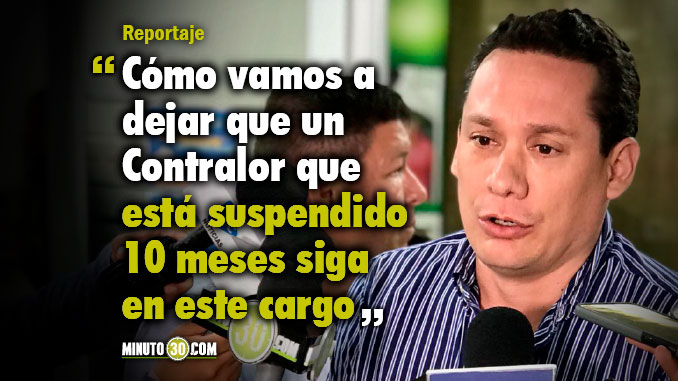Diputados no apoyaron proposición de pedir la renuncia del Contralor de Antioquia