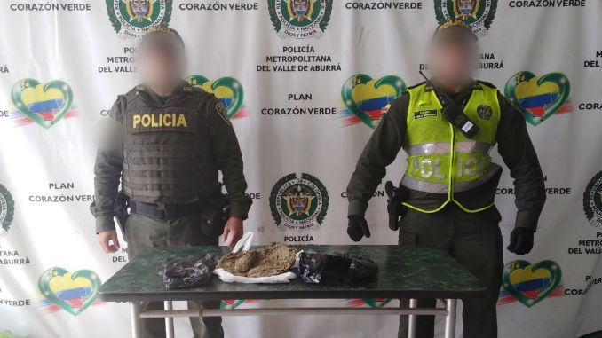 FOTOS: Armas, marihuana incautada y jíbaros capturados arrojaron procedimientos en Itagüí 6 Marihuana_Incautada