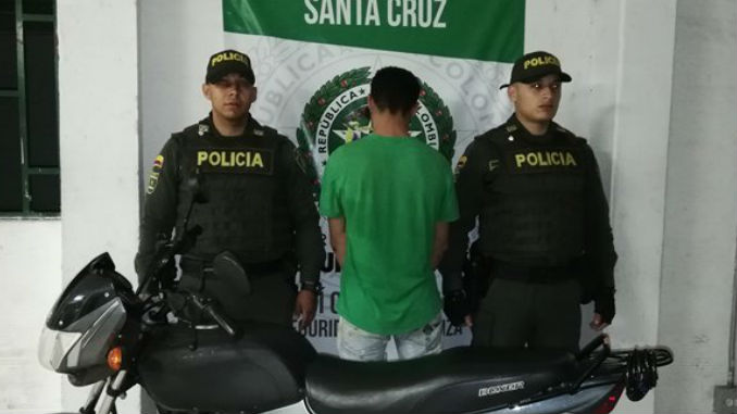 Se robó una moto y lo cogieron en Pablo VI 2 Moto_Robada