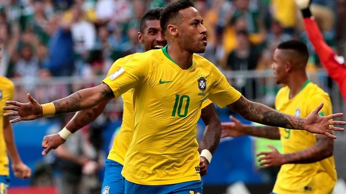 Neymar acabó con el sueño de México, Brasil pasó a cuartos