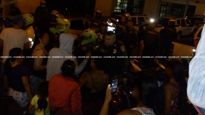 FOTOS: Delicada situación de orden público se presentó en la Comuna I, Popular