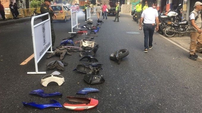 FOTOS: Talleres y almacenes de motos en Manrique fueron sellados por las autoridades 5 Talleres y almacenes de motos sellados en Manrique 5