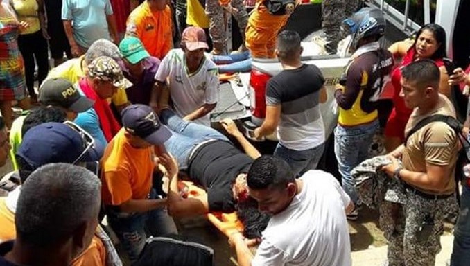 Aparatoso accidente dejó heridos 22 estudiantes de la Universidad de Cartagena