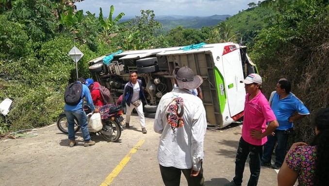 Aparatoso accidente dejó heridos 22 estudiantes de la Universidad de Cartagena