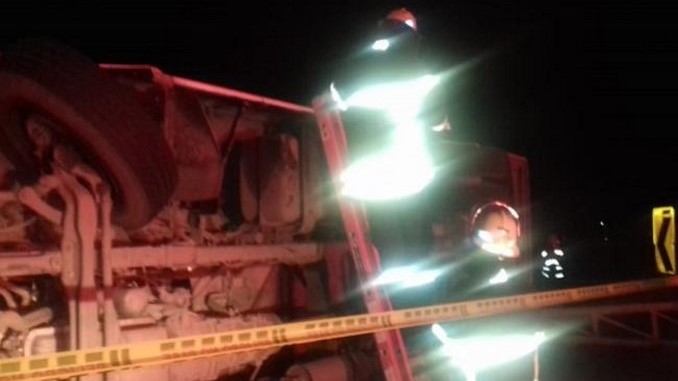 Accidente en la vía Bogotá-Cota