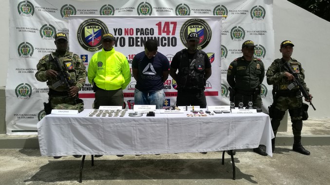 Así cayó alias 'Pambe', señalado cabecilla urbano de 'Los Locos' o 'Los de Jaiber'