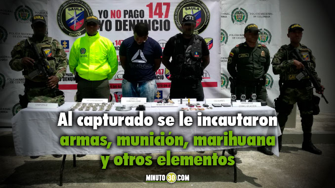 Así cayó alias 'Pambe', señalado cabecilla urbano de 'Los Locos' o 'Los de Jaiber'