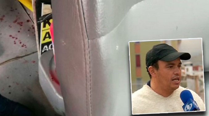 Héctor Piñeros, conductor herido con arma de fuego - SITP