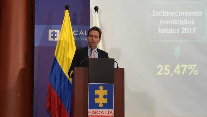 Daniel Mejía, director de Políticas Públicas y Estrategia de la Fiscalía