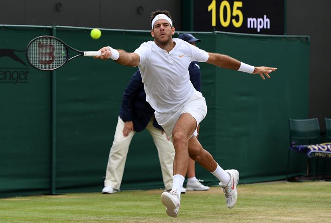 Nadal-Del Potro, plato fuerte de los cuartos en Wimbledon 2 del potro1