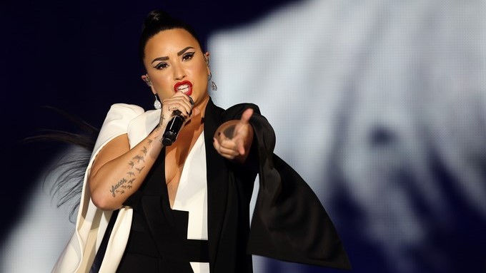En la imagen, la cantante estadounidense Demi Lovato. EFE/Archivo