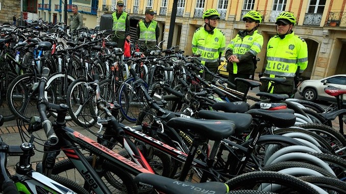 Inició la 'entregatón' de bicicletas recuperadas en Bogotá