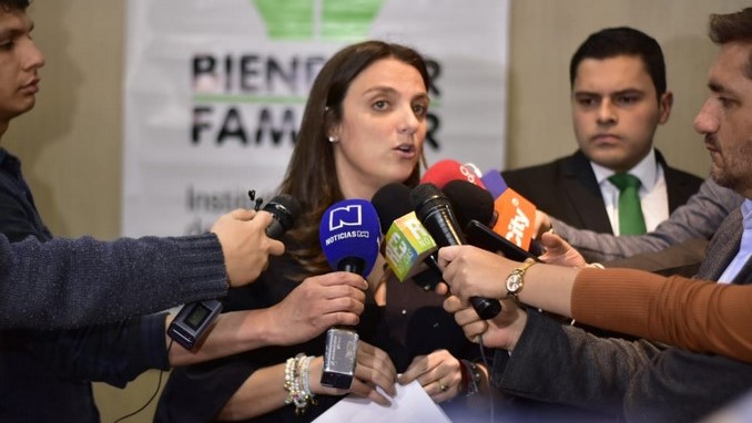 Karen Abudinen Abuchaibe, directora general del Instituto Colombiano de Bienestar Familiar