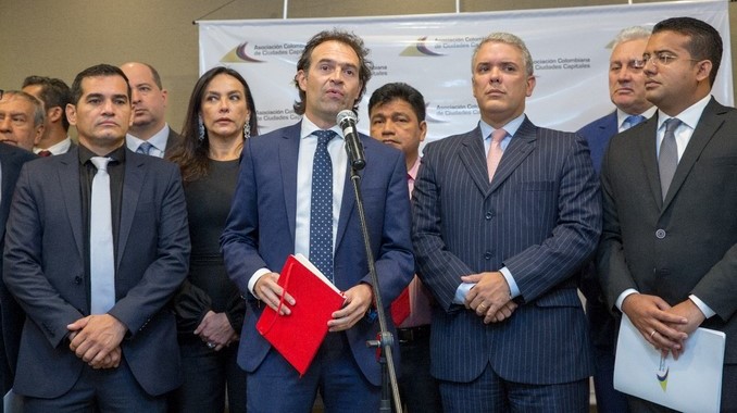 Alcaldes de ciudades capitales manifestaron su respaldo al presidente electo, Iván Duque