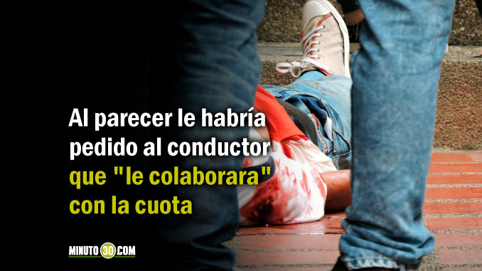 Homicidio en bus en la Comuna 13