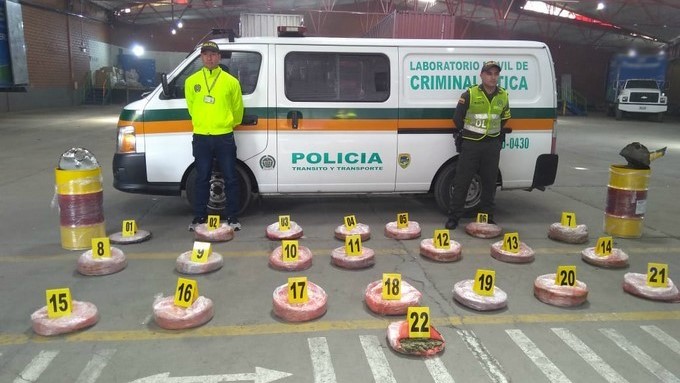 Por encomienda desde Cali enviaron 66 kilos de marihuana que fue incautada 7 marihuana 2