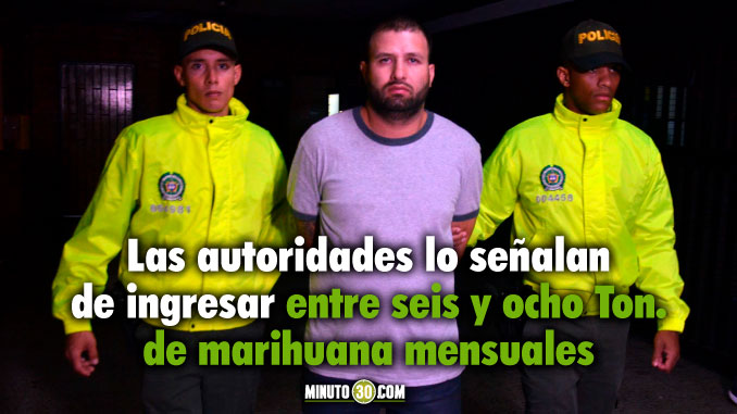 FOTOS y VIDEO: Capturado señalado principal cabecilla del narcotráfico al servicio de "Los Chatas" 2 marihuana-mensuales