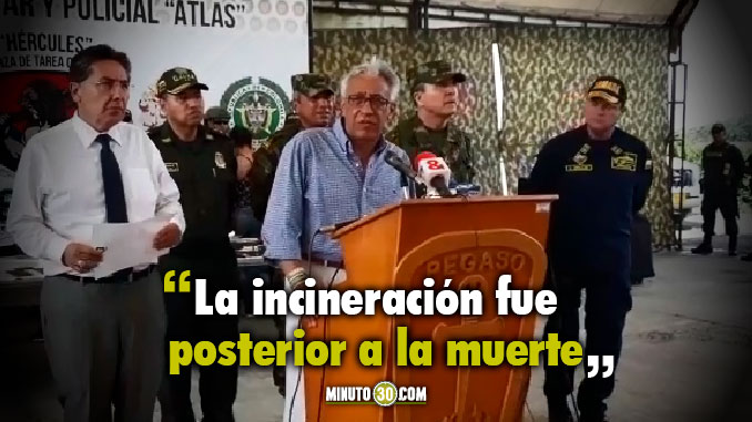 Medicina Legal entregó detalles sobre las labores forenses a los funcionarios del CTI asesinados en Nariño