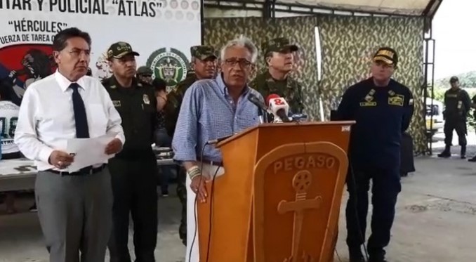 El director de Medicina Legal, Carlos Valdés