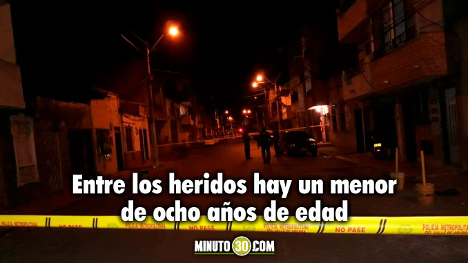 menor herid en Barrio Antioquia