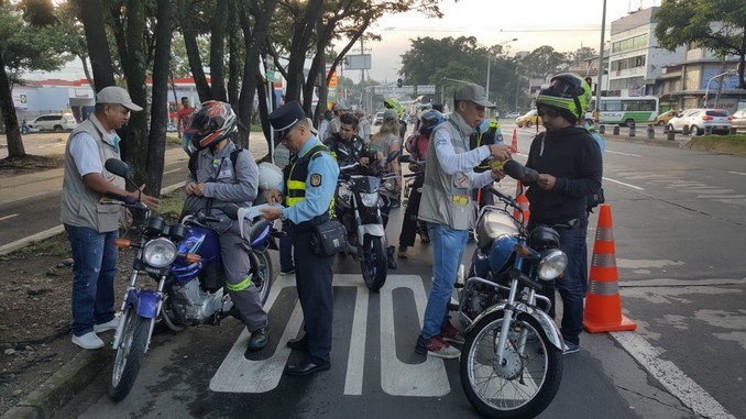 En Medellín se reducen los incidentes con motociclistas