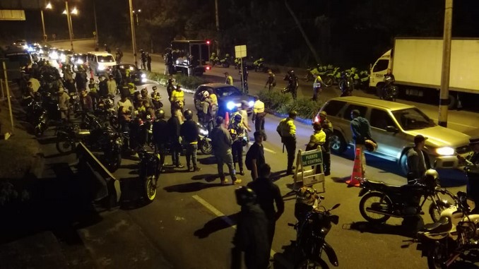 201 comparendos tras operativo contra piques ilegales en Las Palmas