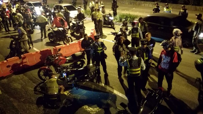 201 comparendos tras operativo contra piques ilegales en Las Palmas