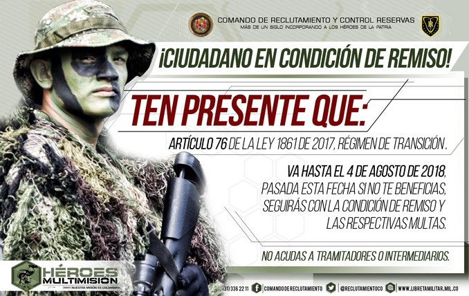 ¡Pilas! La próxima semana vence el plazo para resolver la condición de remisos