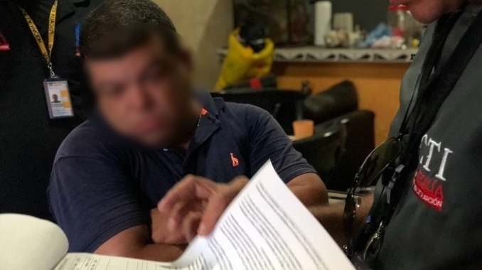 Rubén Castillo, funcionario del CTI capturado por robo de cocaína incautada en Cartagena