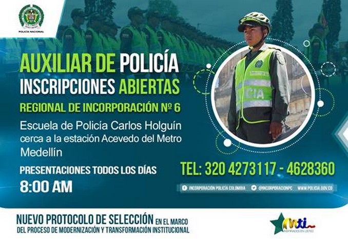 Últimos días para los interesados en prestar el servicio militar en la Policía