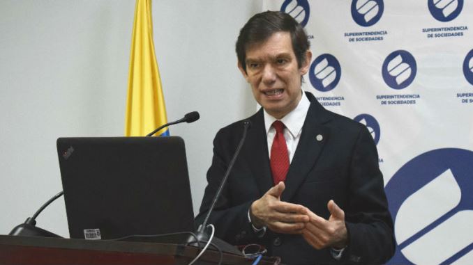 El superintendente de Sociedades, Francisco Reyes Villamizar