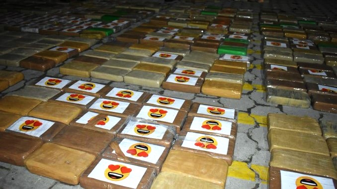 En Nariño autoridades incautaron más de una tonelada de cocaína