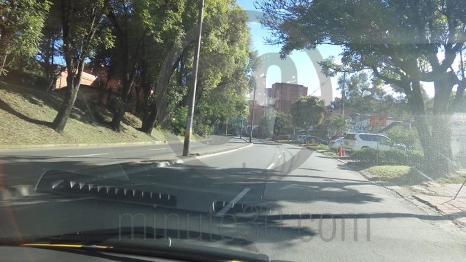 Así estaban las vías de Medellín mientras la Tricolor jugaba