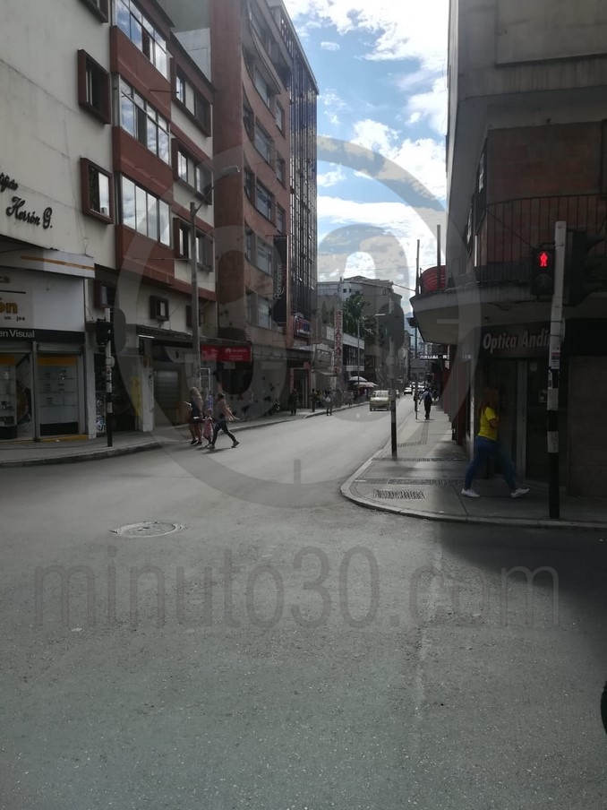 Así estaban las vías de Medellín mientras la Tricolor jugaba