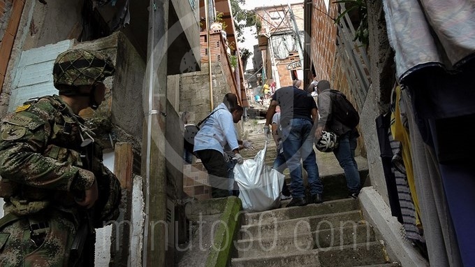 Menor asesinado en el barrio La Independencia Comuna 13 Medellín