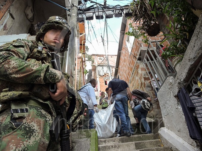 Menor asesinado en el barrio La Independencia Comuna 13 Medellín