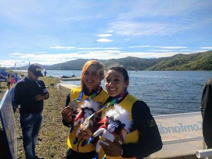 Antioqueños siguen haciendo su aporte a Colombia en los Juegos Centroamericanos 3 Diexe Molina y Tatiana Munoz canotaje Copiar