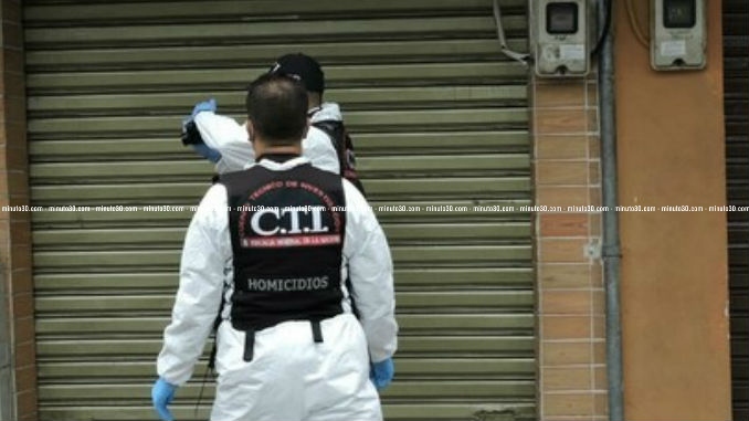 Un hombre fue apuñalado en el barrio Moravia 1 Escena_del_Crimen_