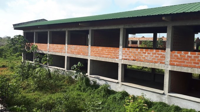 FOTOS: Culminarán las obras inconclusas de la Institución Educativa Los Vikingos en San Juan de Urabá