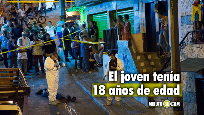Homicidio Comuna 13, barrio Las Independencias