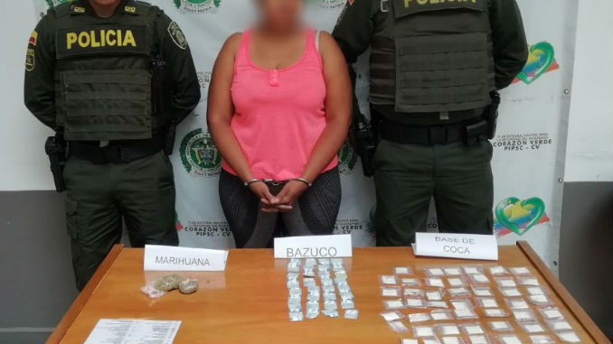 Mujer_Capturada en Santa Fe de Antioquia