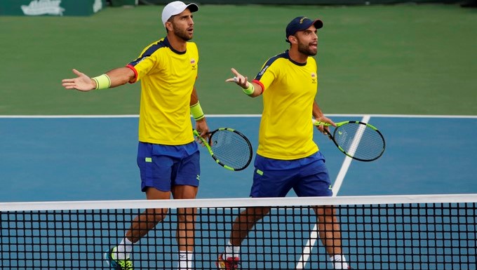 ¡Siguen haciendo historia! Los colombianos Cabal y Farah ahora están en semifinales de Wimbledon 1 Robert Farah Juan Sebastian Cabal Copiar